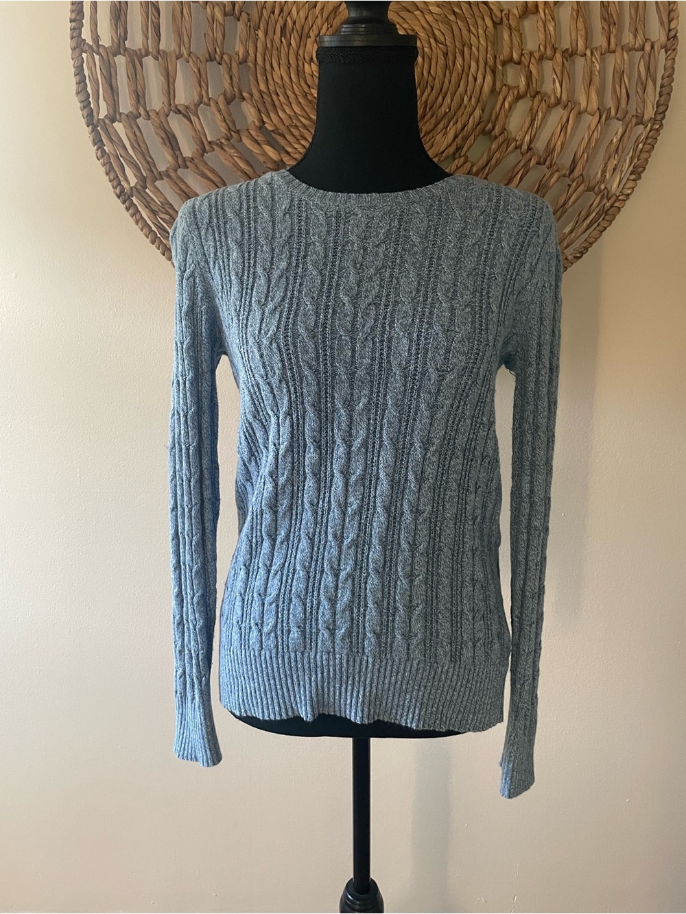 St. John’s Bay Blue Cable Knit Sweater